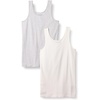 Amazon Essentials Maternity Tank Tops for Women, Comfortable and Stylish Basics, Pack of 2(Ivory/Light Grey Heather)