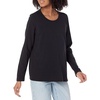 Amazon Essentials Women’s Nursing T-Shirt for Breastfeeding, Maternity Clothes(Black)