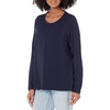 Amazon Essentials Women’s Nursing T-Shirt for Breastfeeding, Maternity Clothes(Navy)