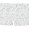 Amazon Essentials Women’s Cotton Poplin Short and Sleep Tee Set, Loungewear Pajamas(Mint Green White Cactus)