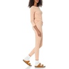 Amazon Essentials Women’s Cotton Thermal Long Underwear Pajama Sets(Coral Pink)