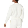 Amazon Essentials Women’s Cropped Drop Shoulder Long Sleeve Sweatshirt (Available in Plus Size)(Eggshell White)