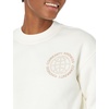 Amazon Essentials Women’s Cropped Drop Shoulder Long Sleeve Sweatshirt (Available in Plus Size)(Eggshell White)