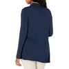 Amazon Essentials Women’s Jersey Long-Sleeve Mock Neck Swing Tunic Top, Relaxed Fit Pullover(Navy)