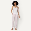 Amazon Essentials Women’s Pajama Pants, Lightweight Knit Jersey Jogger(Pink)