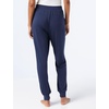Amazon Essentials Women’s Pajama Pants, Lightweight Knit Jersey Jogger(Washed Navy)