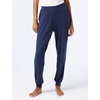 Amazon Essentials Women’s Pajama Pants, Lightweight Knit Jersey Jogger(Washed Navy)
