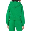 Amazon Essentials Women’s Relaxed Fit Crop Pullover Hoodie Sweatshirt with Drawstring, Soft (Available in Plus Size)(Green)