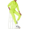 Amazon Essentials Women’s Relaxed Fit Crop Pullover Hoodie Sweatshirt with Drawstring, Soft (Available in Plus Size)(Lime Green)