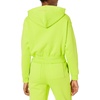 Amazon Essentials Women’s Relaxed Fit Crop Pullover Hoodie Sweatshirt with Drawstring, Soft (Available in Plus Size)(Lime Green)