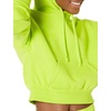 Amazon Essentials Women’s Relaxed Fit Crop Pullover Hoodie Sweatshirt with Drawstring, Soft (Available in Plus Size)(Lime Green)