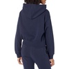 Amazon Essentials Women’s Relaxed Fit Crop Pullover Hoodie Sweatshirt with Drawstring, Soft (Available in Plus Size)(Navy)