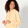 Amazon Essentials Women’s Relaxed Fit Crop Pullover Hoodie Sweatshirt with Drawstring, Soft (Available in Plus Size)(Warm Yellow)