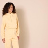 Amazon Essentials Women’s Relaxed Fit Crop Pullover Hoodie Sweatshirt with Drawstring, Soft (Available in Plus Size)(Warm Yellow)