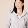 Amazon Essentials Women’s Sherpa-Lined Fleece Full-Zip Hooded Jacket with Drawstring (Available in Plus Size)(Grey Heather)