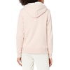 Amazon Essentials Women’s Sherpa-Lined Fleece Full-Zip Hooded Jacket with Drawstring (Available in Plus Size)(Light Pink)