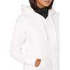 Amazon Essentials Women’s Sherpa-Lined Fleece Full-Zip Hooded Jacket with Drawstring (Available in Plus Size)(Off-white)