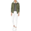 Amazon Essentials Women’s Sherpa-Lined Fleece Full-Zip Hooded Jacket with Drawstring (Available in Plus Size)(Olive Heather)