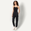 Amazon Essentials x Sofia Grainge Women’s High-Rise Relaxed-Fit Jogger with Elastic Waist(Black)