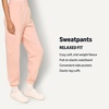 Amazon Essentials x Sofia Grainge Women’s High-Rise Relaxed-Fit Jogger with Elastic Waist(Pink)