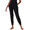 Amazon Essentials Women’s Pajama Pants, Lightweight Knit Jersey Jogger(Black)