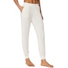 Amazon Essentials Women’s Pajama Pants, Lightweight Knit Jersey Jogger(Ivory)