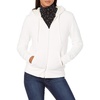 Amazon Essentials Women’s Sherpa-Lined Fleece Full-Zip Hooded Jacket with Drawstring (Available in Plus Size)(Off-white)