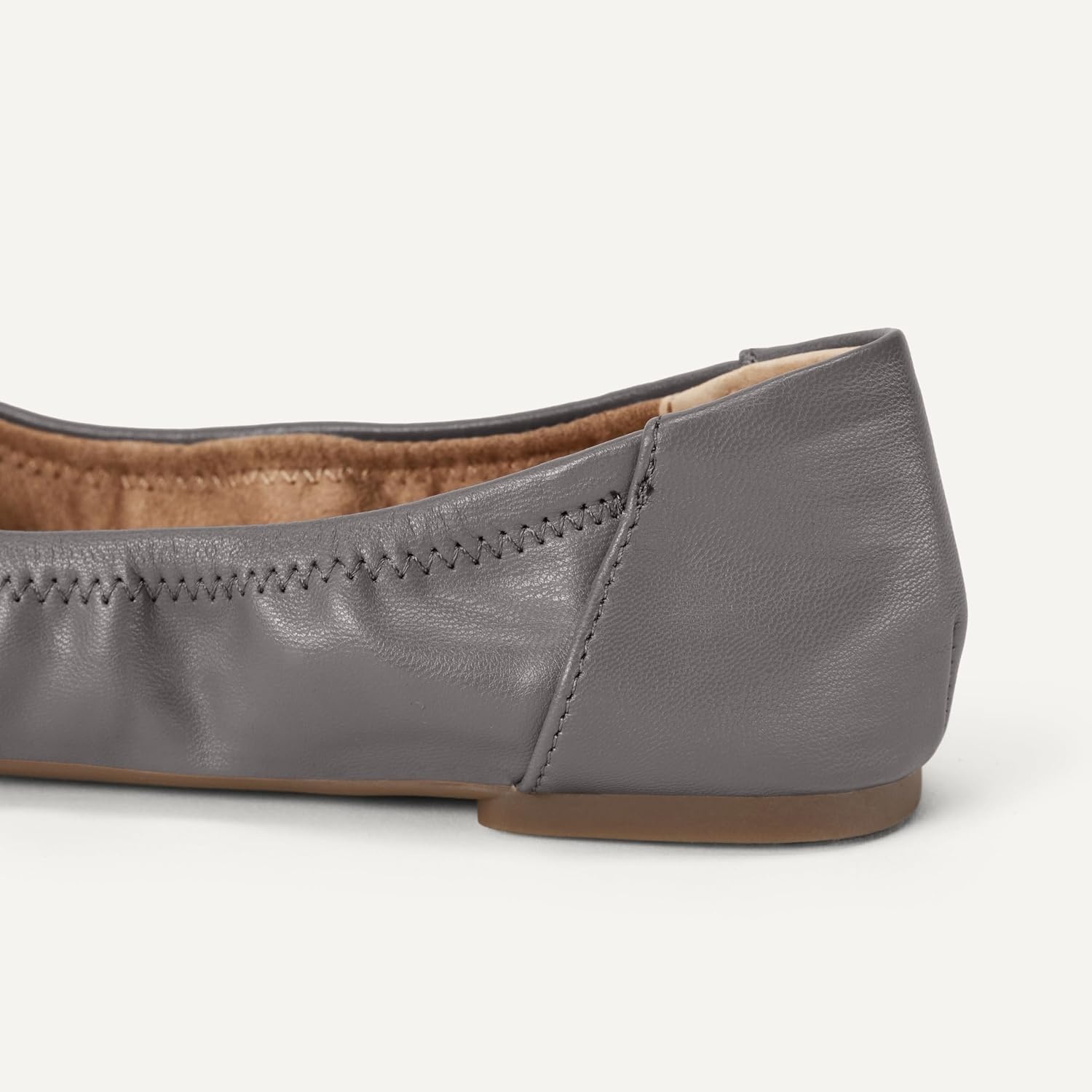 image:imageAmazon Essentials Womens Belice Comfortable SlipOn Ballet Flats ShoesCharcoal