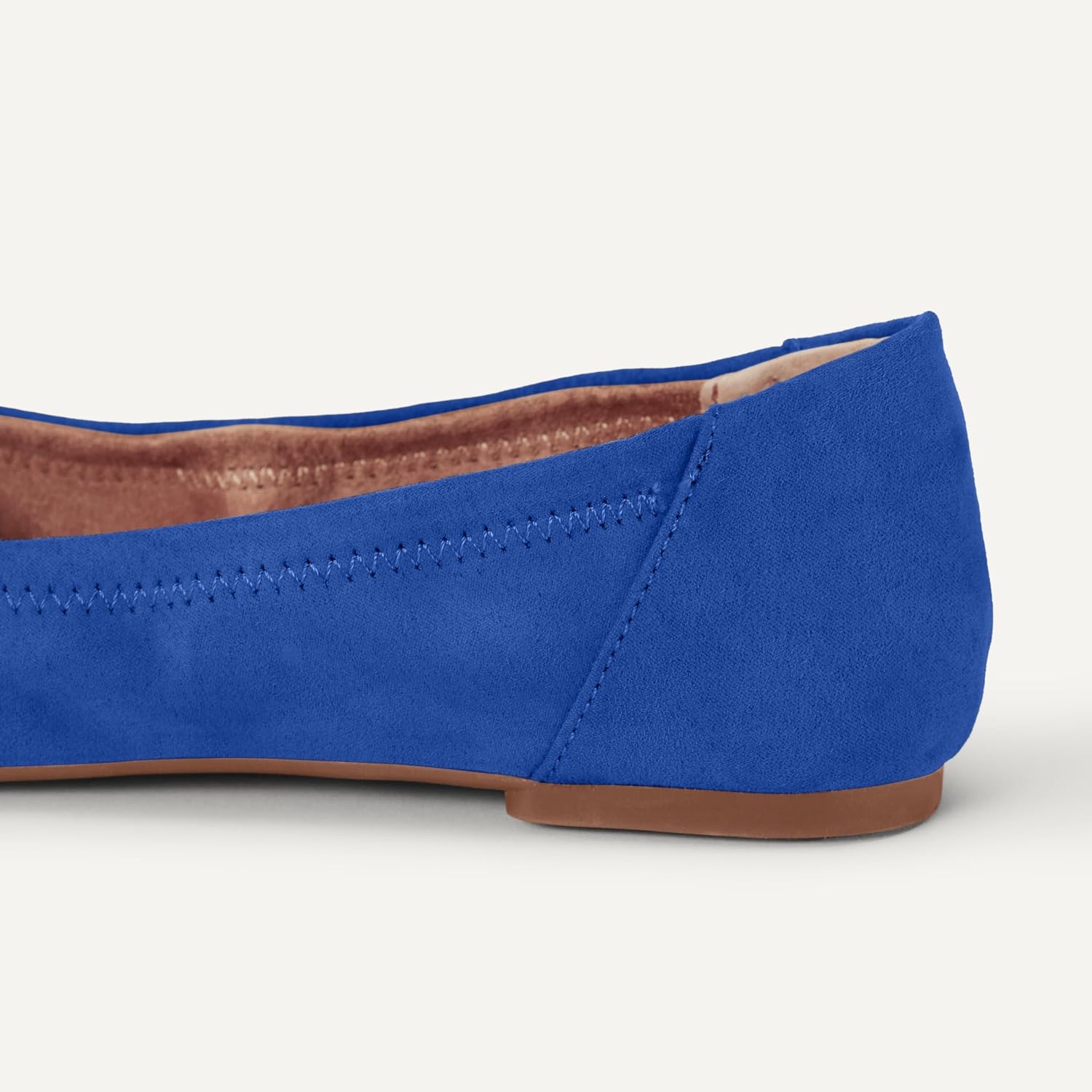 image:imageAmazon Essentials Womens Belice Comfortable SlipOn Ballet Flats ShoesDark Blue