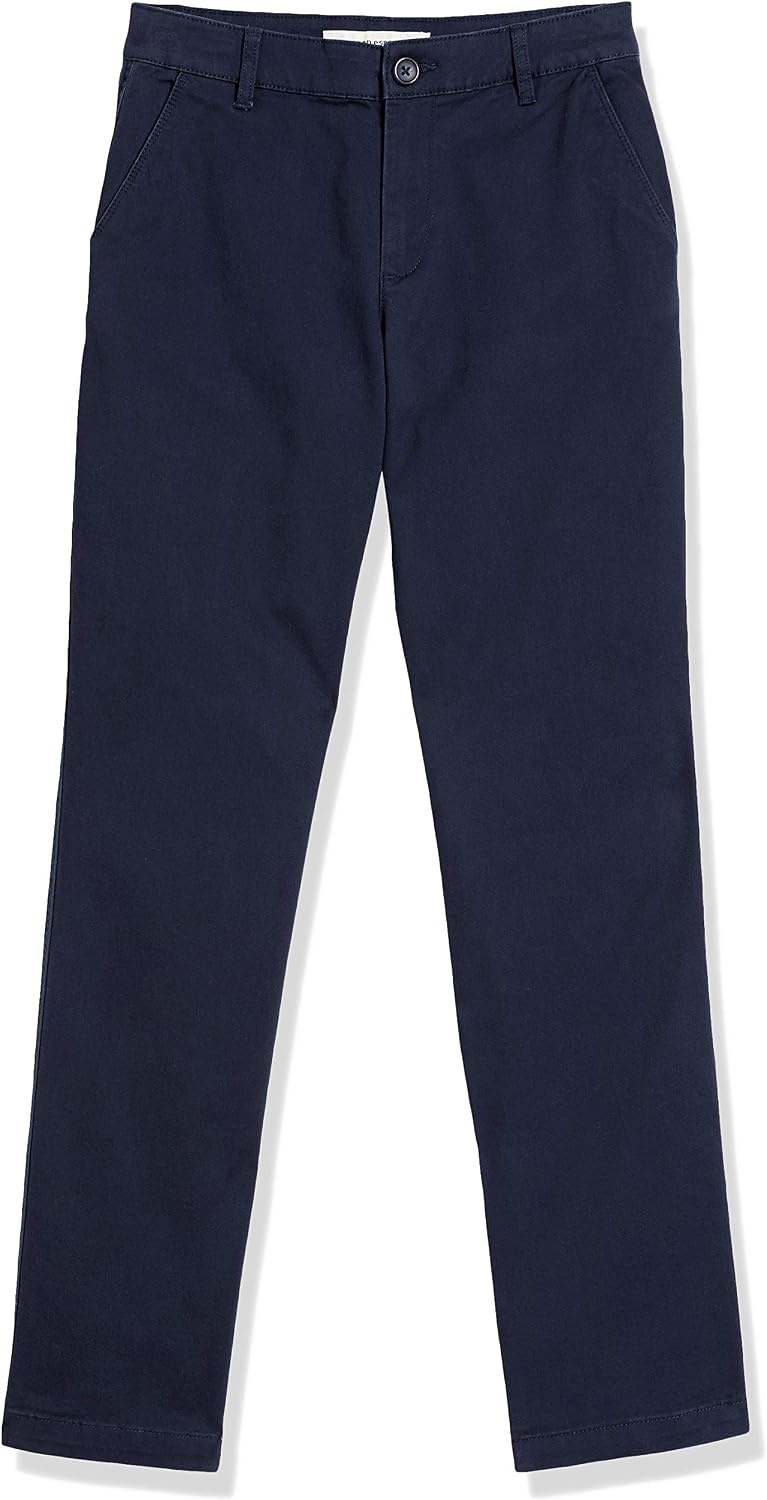 image:imageAmazon Essentials Womens Curvy StraightLeg MidRise Stretch Twill Chino PantsNavy