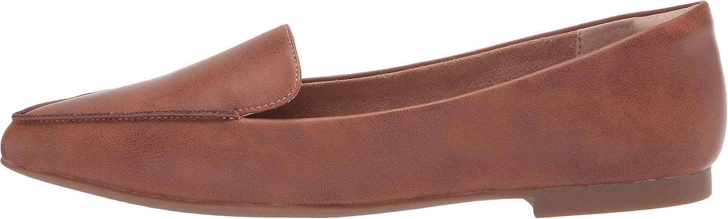 image:imageAmazon Essentials Womens Loafer FlatChestnut Brown Faux Leather