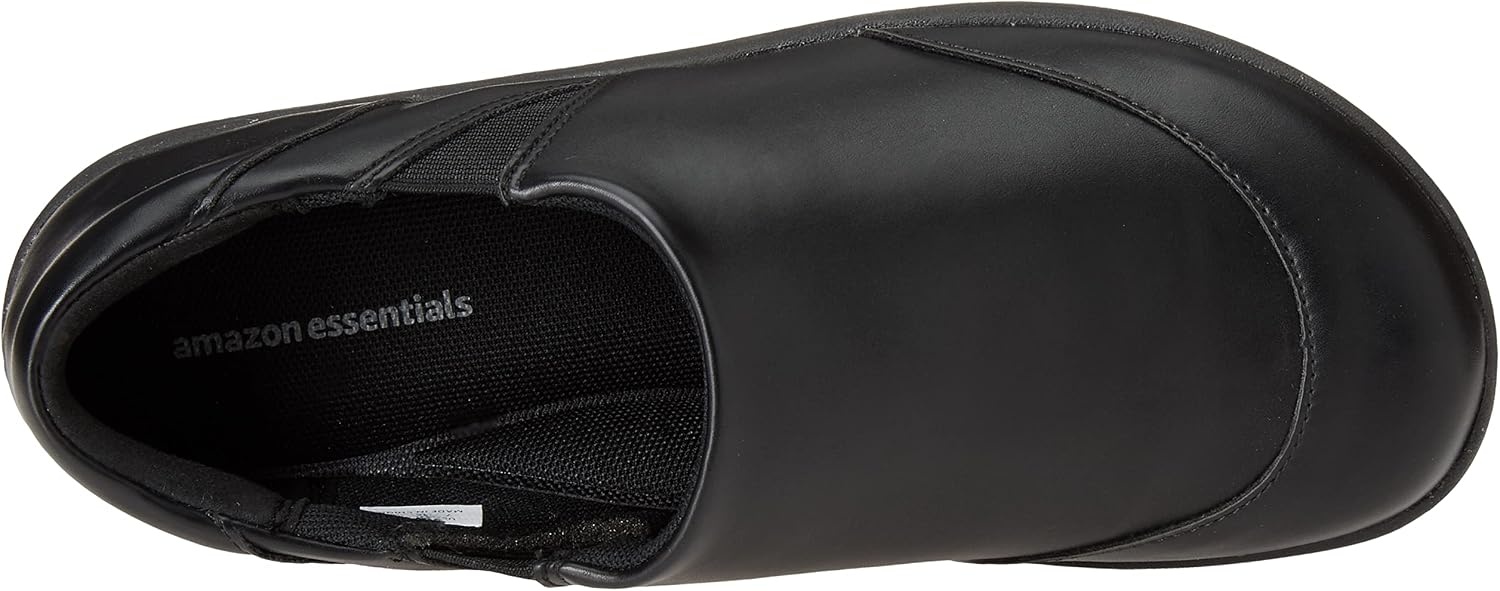 image:imageAmazon Essentials womens Comfortable Slip Resistant Service ShoeBlack