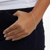 Amazon Essentials 14K Paperclip Chain Bracelet(Silver)