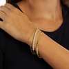 Amazon Essentials 14K Paperclip Chain Bracelet(Yellow Gold)