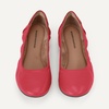 Amazon Essentials Women’s Belice Comfortable Slip-On Ballet Flats Shoes(Bright Poppy Red)