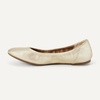 Amazon Essentials Women’s Belice Comfortable Slip-On Ballet Flats Shoes(Gold)
