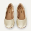 Amazon Essentials Women’s Belice Comfortable Slip-On Ballet Flats Shoes(Gold)