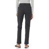 Amazon Essentials Women’s Bi-Stretch Full Length Straight Leg Pant(Charcoal Heather)