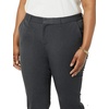 Amazon Essentials Women’s Bi-Stretch Full Length Straight Leg Pant(Charcoal Heather)