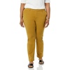 Amazon Essentials Women’s Bi-Stretch Full Length Straight Leg Pant(Dark Camel)