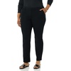 Amazon Essentials Women’s Bi-Stretch Full Length Straight Leg Pant(Ivory)