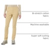 Amazon Essentials Women’s Bi-Stretch Full Length Straight Leg Pant(Tan)