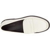 Amazon Essentials Women’s Constructed Loafer(Ecru Faux Leather)