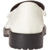 Amazon Essentials Women’s Constructed Loafer(Ecru Faux Leather)