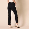 Amazon Essentials Women’s High-Rise Slim-Fit Full-Length Straight-Leg Khaki Pant(Black)