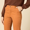 Amazon Essentials Women’s High-Rise Slim-Fit Full-Length Straight-Leg Khaki Pant(Caramel)