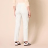Amazon Essentials Women’s High-Rise Slim-Fit Full-Length Straight-Leg Khaki Pant(Eggshell White)