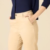 Amazon Essentials Women’s High-Rise Slim-Fit Full-Length Straight-Leg Khaki Pant(Tan)