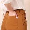 Amazon Essentials Women’s High-Rise Wide Leg Khaki Pant, Stretchy Business Casual(Caramel)