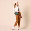 Amazon Essentials Women’s High-Rise Wide Leg Khaki Pant, Stretchy Business Casual(Caramel)
